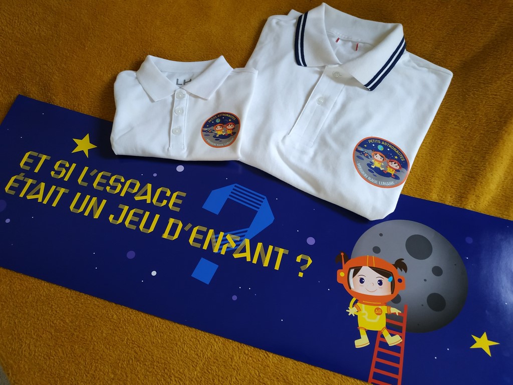 bandeau/polo-Petits Astronautes